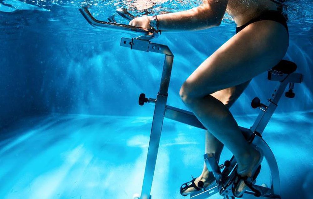 underwater cycling