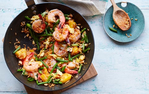 Pineapple Fried Rice with Shrimp pineapple fried rice with shrimp