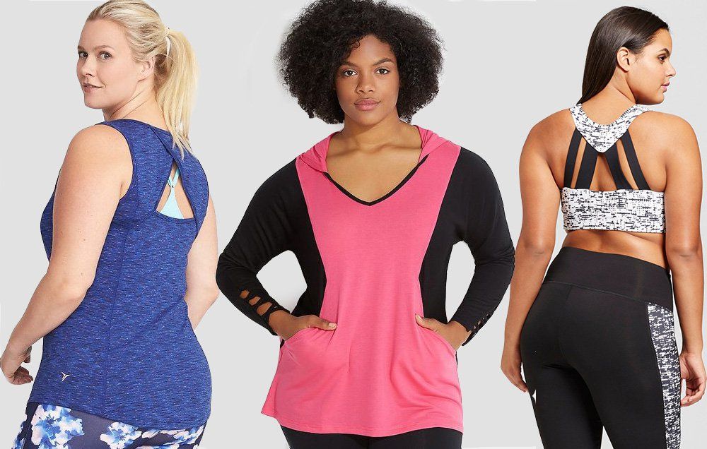 comfortable workout clothes for plus size