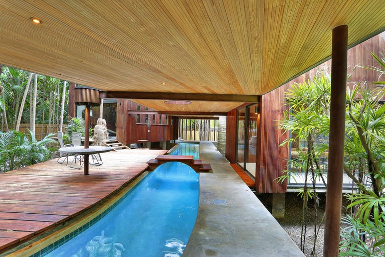 This Miami House Has an Actual Lazy River Running Through It