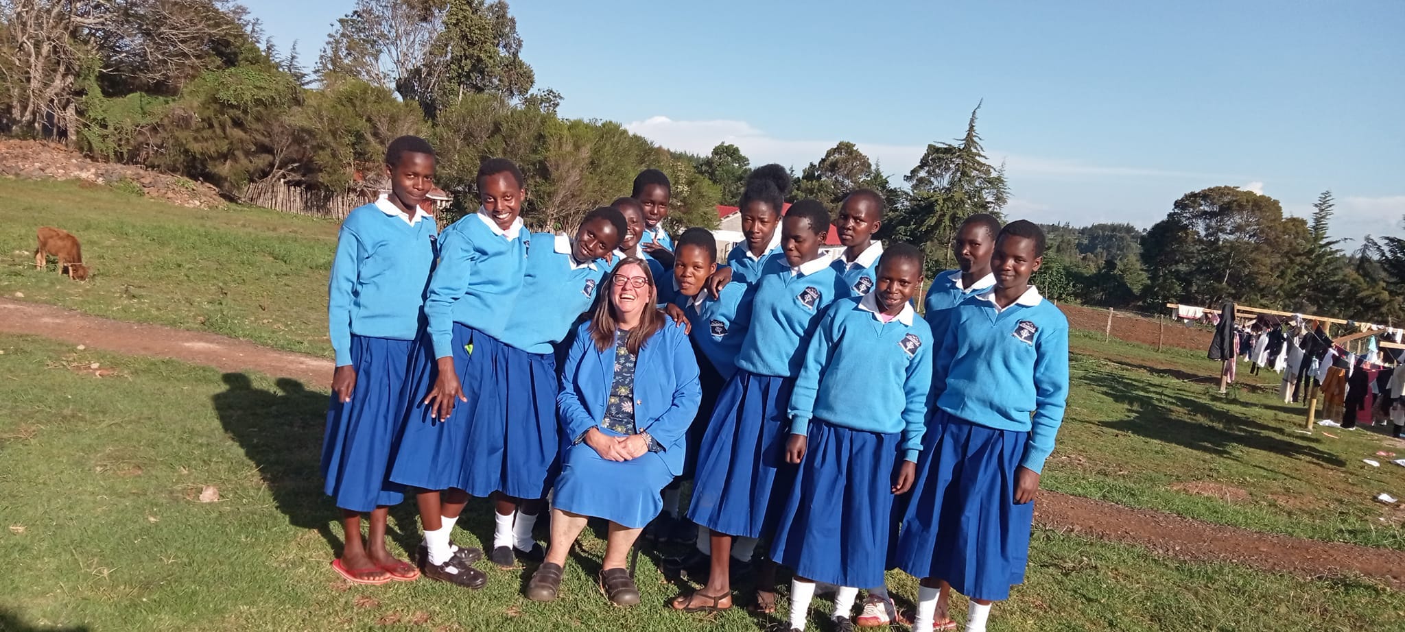 Richard and Andrea Kaitany Open Secondary School For Girls in Kenya's Rift Valley