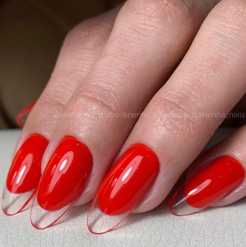 Uñas rojas: 20 diseños de manicura en color rojo