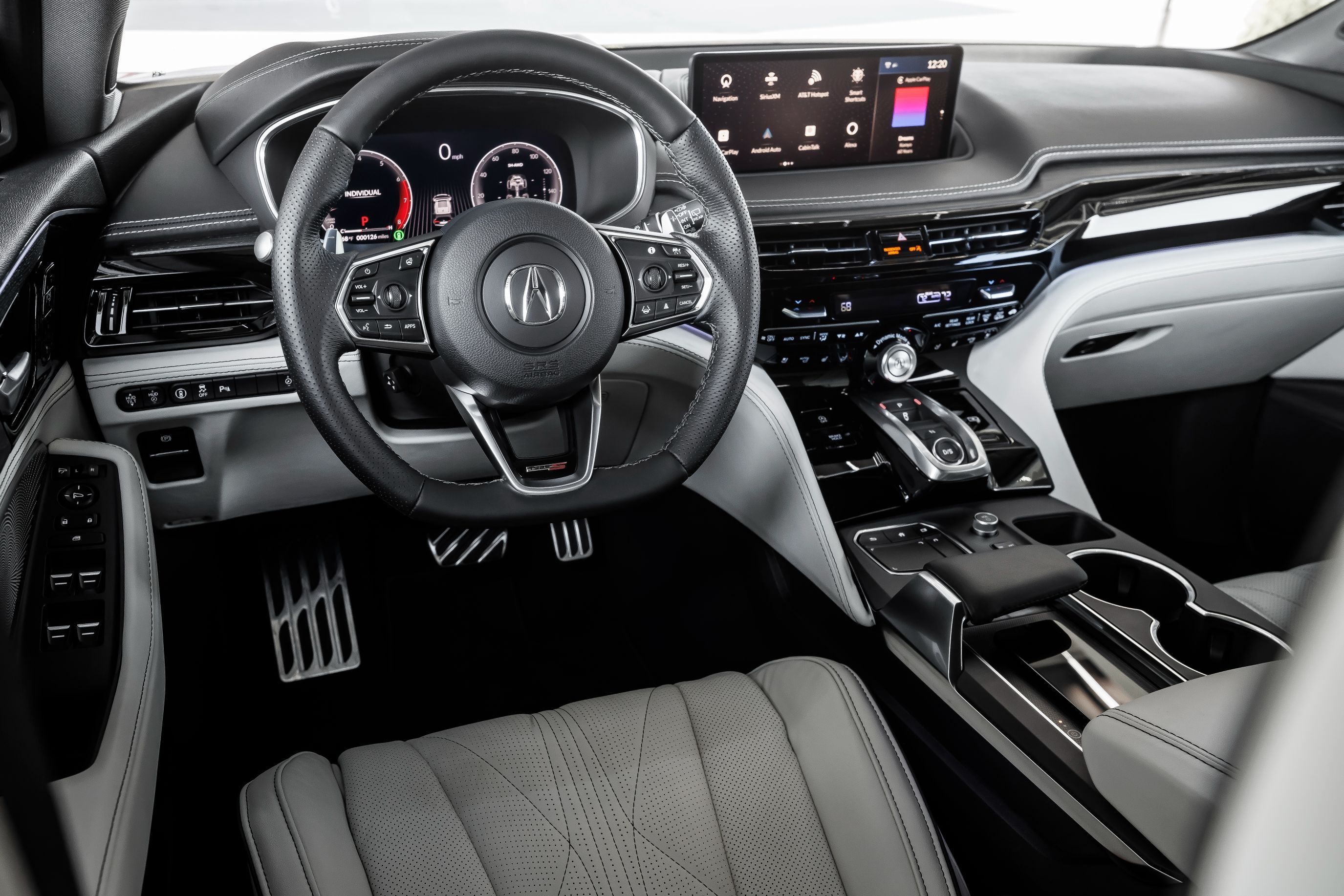 2022 acura mdx black interior