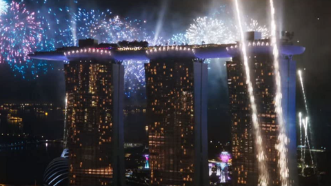 marina bay sands in crazy rich asians