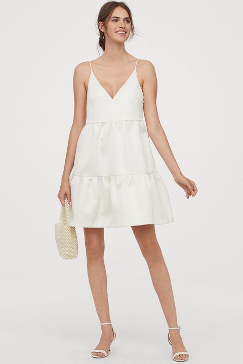 H&M sorprende con este vestido corto novia