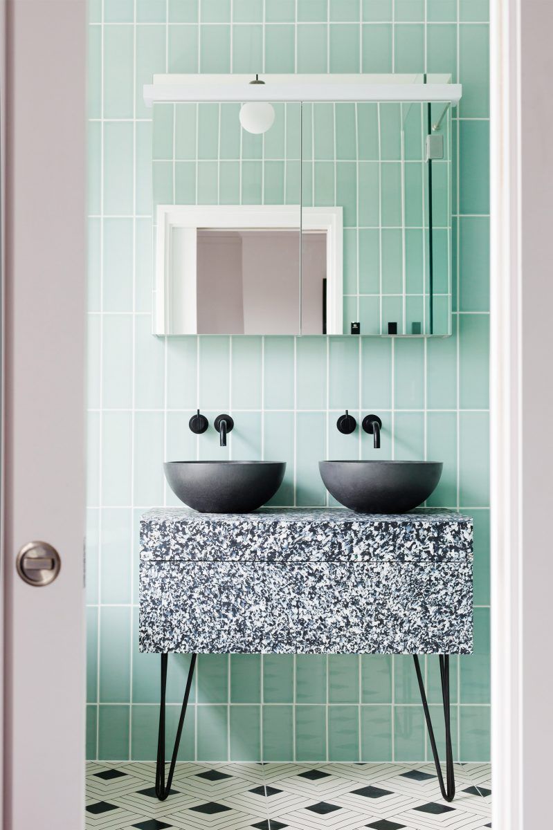 lime green bathroom decorating ideas