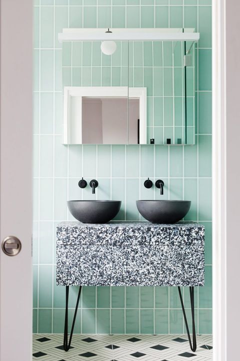How To Decorate With Mint Green 25, Mint Green Bathroom