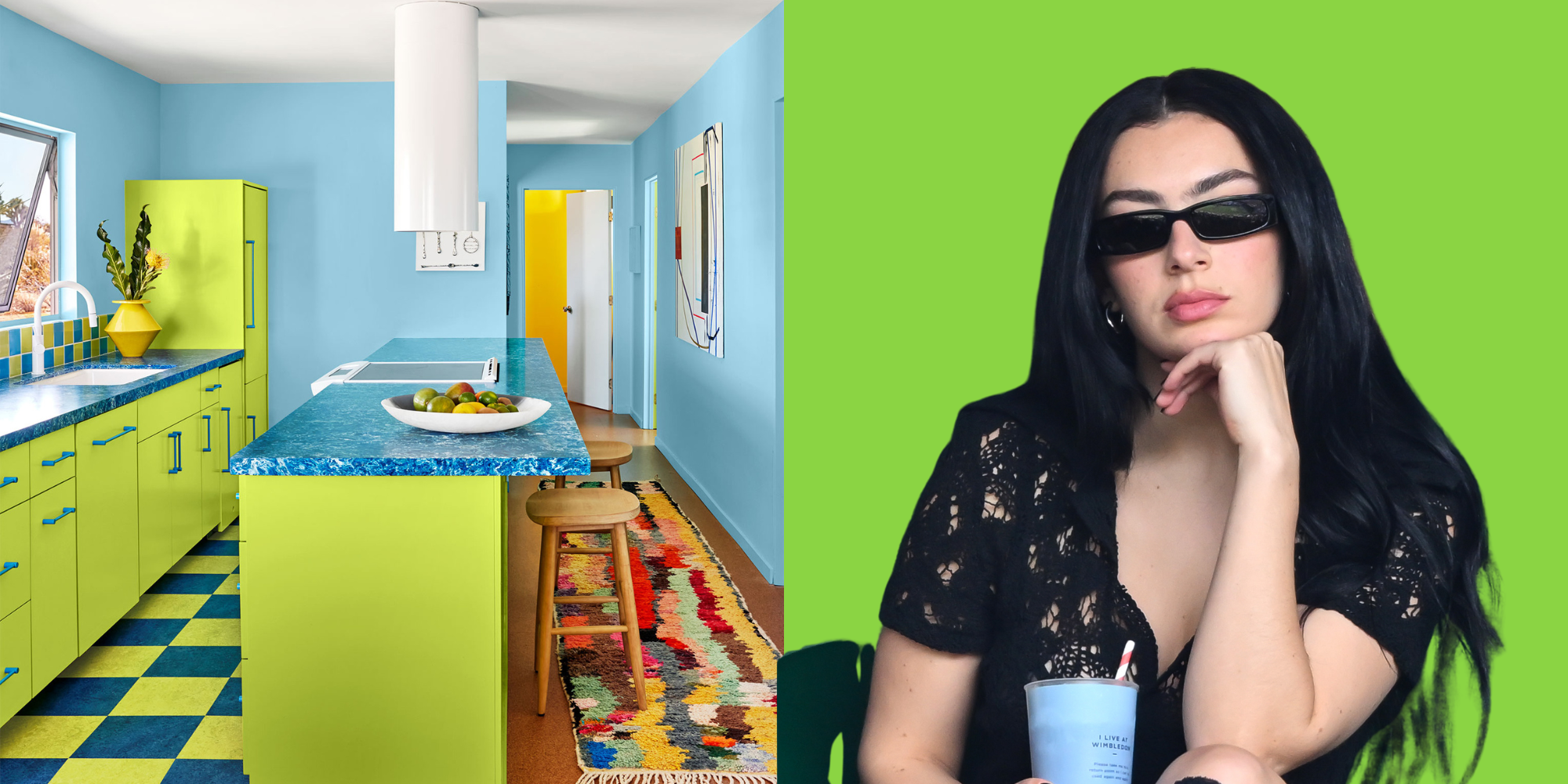 10 'Brat Green' Rooms That Would Definitely Be Charli XCX Approved