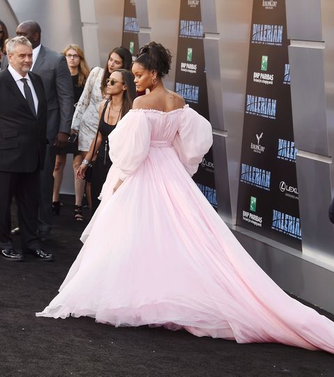 Rihanna's Valerian Premiere Dress Was Giant and Poofy - Rihanna in ...