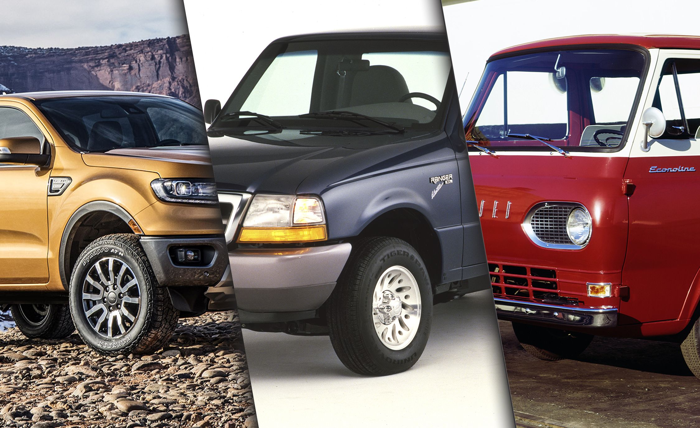 A Visual History Of Fords Compact Pickups Feature Car