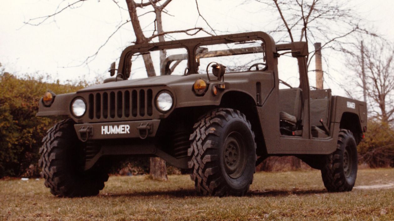 <em>The original Hummer was as close to the Humvee as a civilian could get (or would want to get) (AM General)</em>