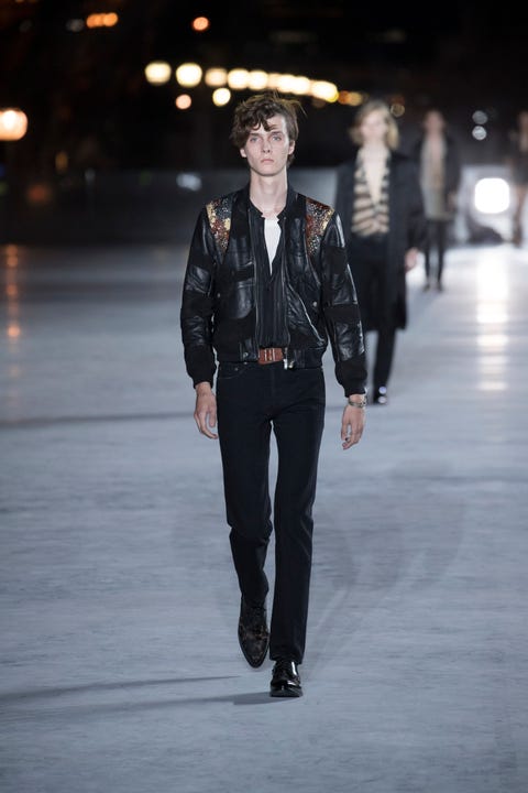 Here's Every Men's Look From Saint Laurent's Summer 2018 Show