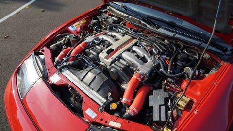 Nissan 300zx Twin Turbo Engine Bay