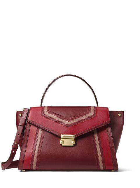 Handbag, Bag, Shoulder bag, Leather, Fashion accessory, Product, Red, Brown, Maroon, Magenta, 