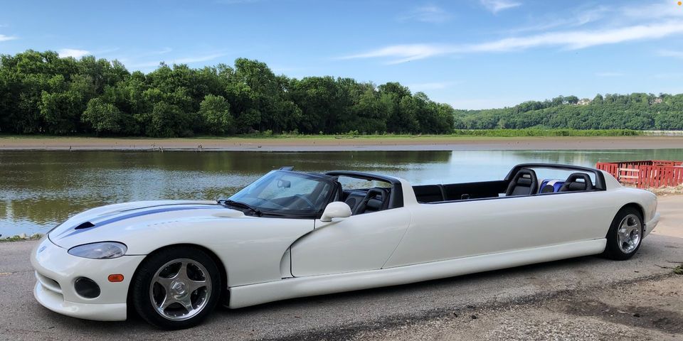 This $160,000 Dodge Viper Stretch Limo Can Be Yours