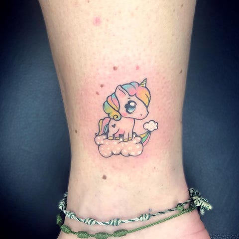 Los Mejores Tatuajes De Unicornios Los Tatuajes De Unicornios Que