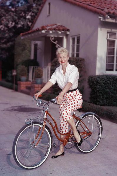Vintage Photos of Celebrities Riding Bikes - Vintage Celebrities