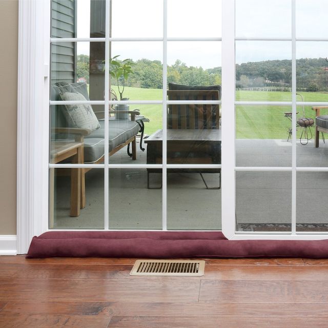 home district sliding glass door draft stopper 71 inch