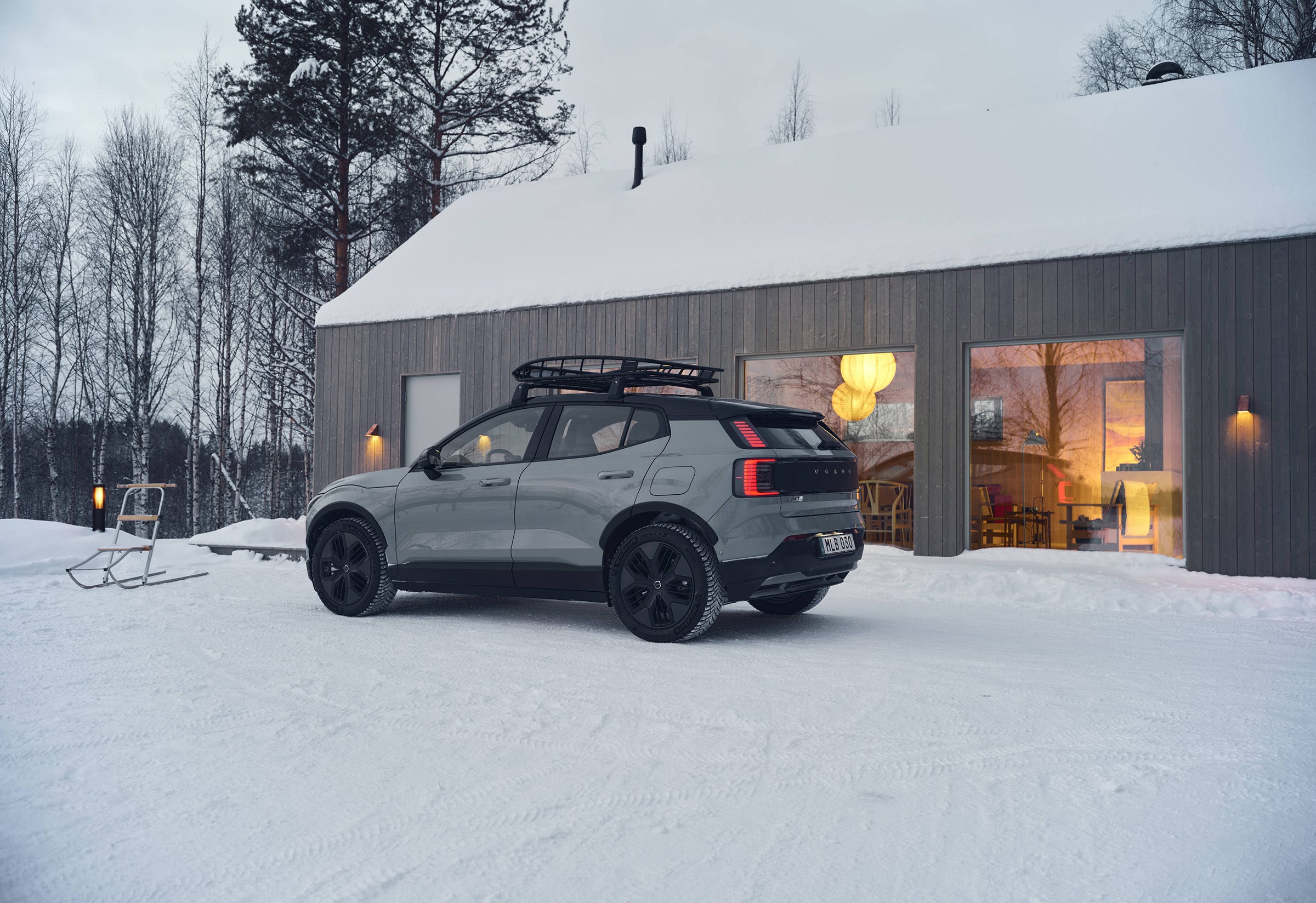 Volvo EX30 Cross Country Gives Electric SUV an Arctic Flavor