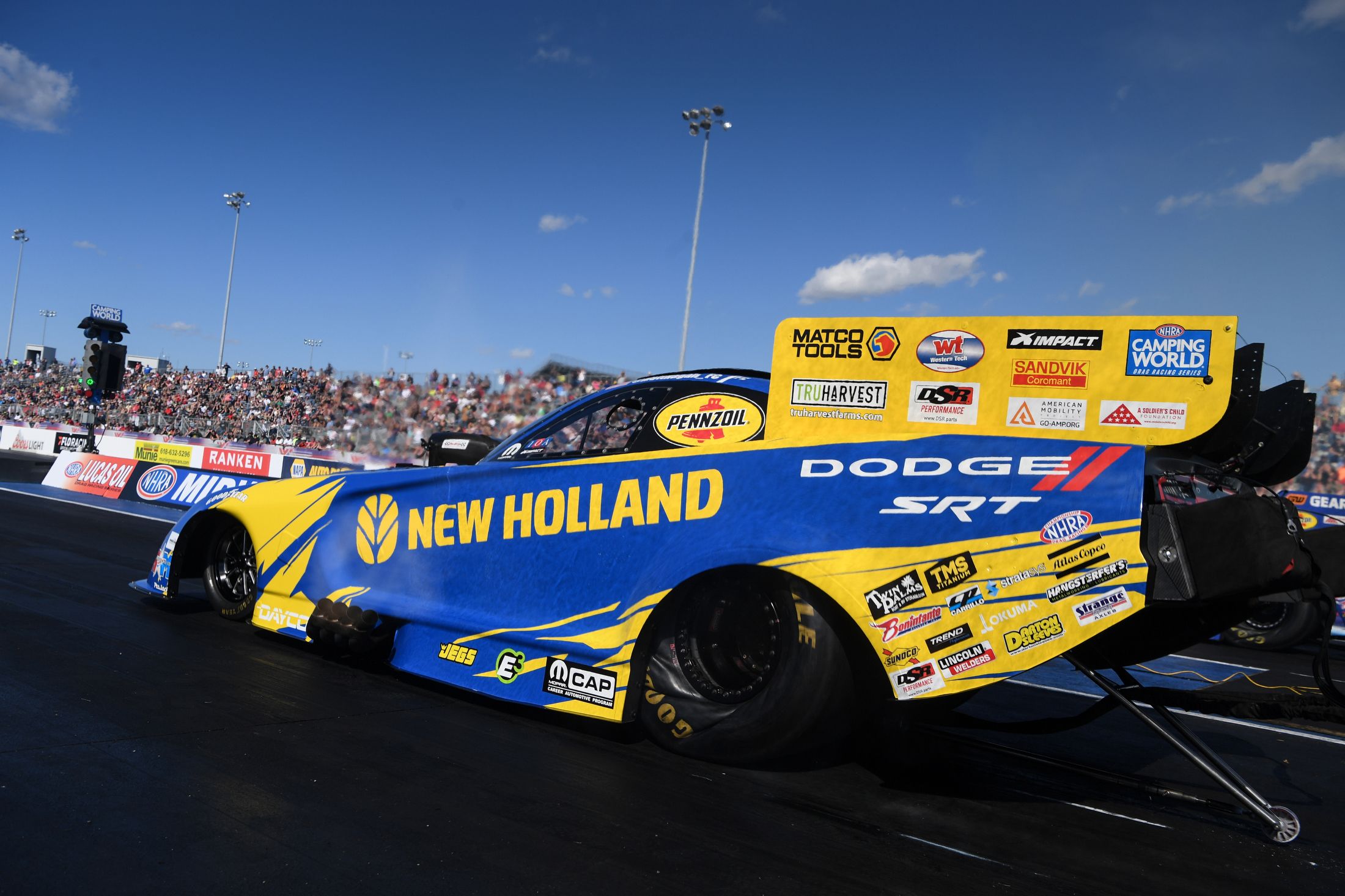 NHRA Midwest Nationals Qualifying Results, Sunday Elimination Pairings