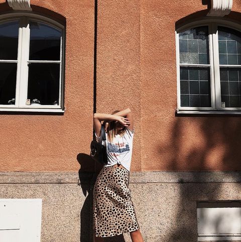 Primark por 10€ falda de leopardo más vista en Instagram - Falda leopardo Réalisation