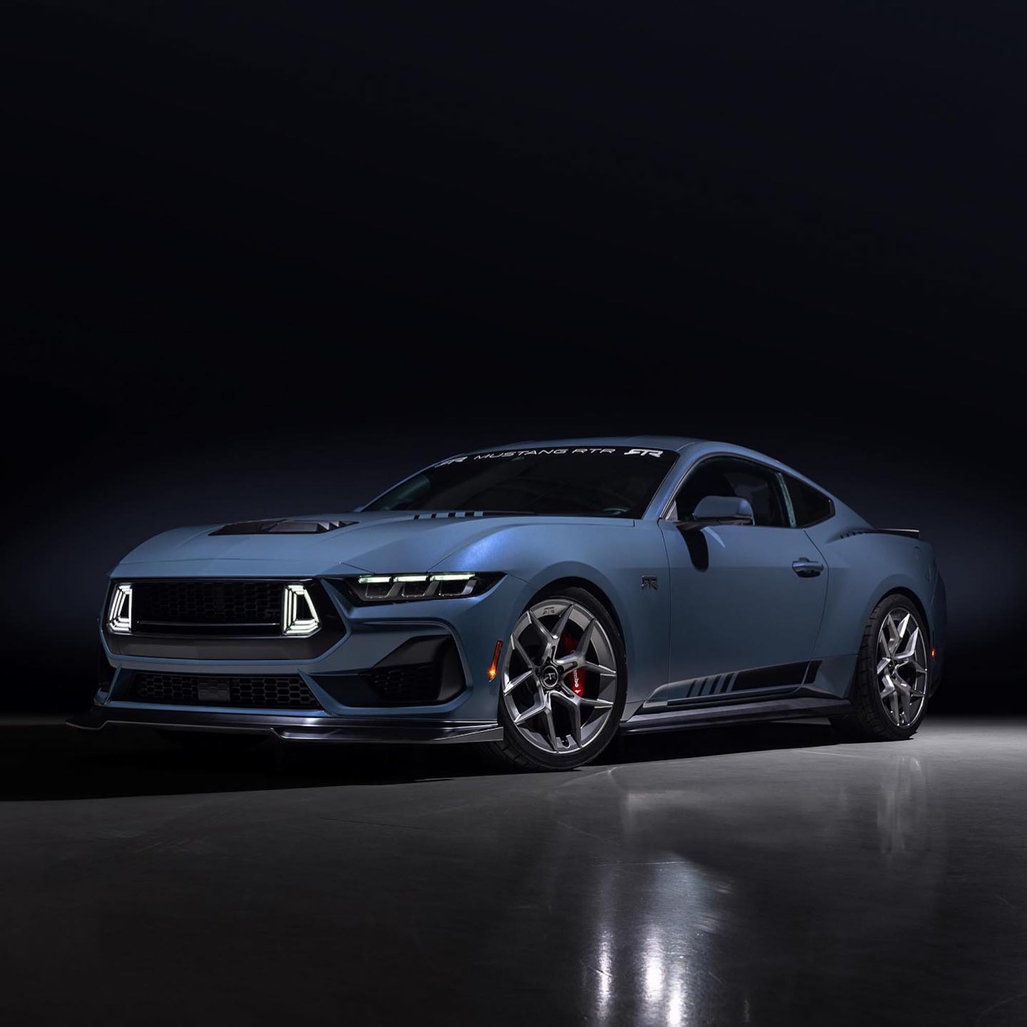 Vaughn Gittin's 2024 RTR Mustang Spec 2 Looks Angry