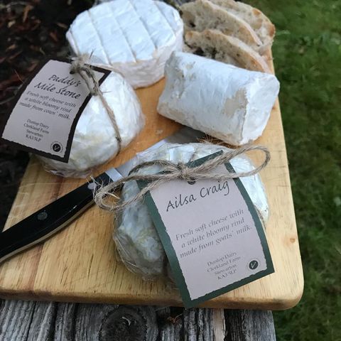 a cheese board