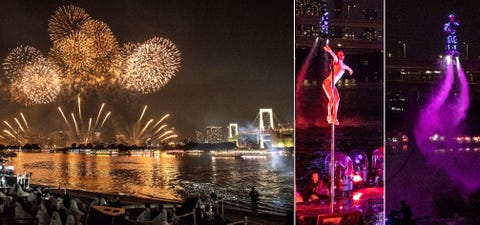 著名人も大集合 未来型花火エンターテインメントがすごい