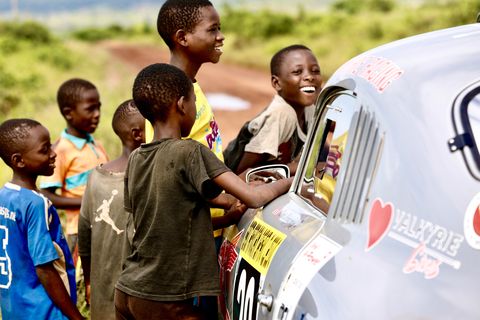 porsche 356 východoafrické safari klasické rally
