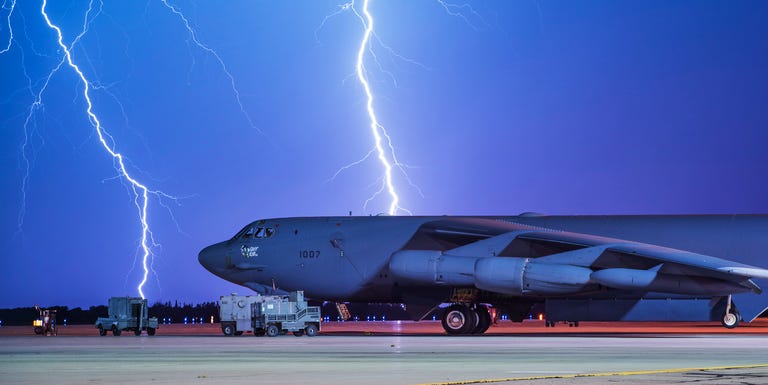 B-52H bomber.