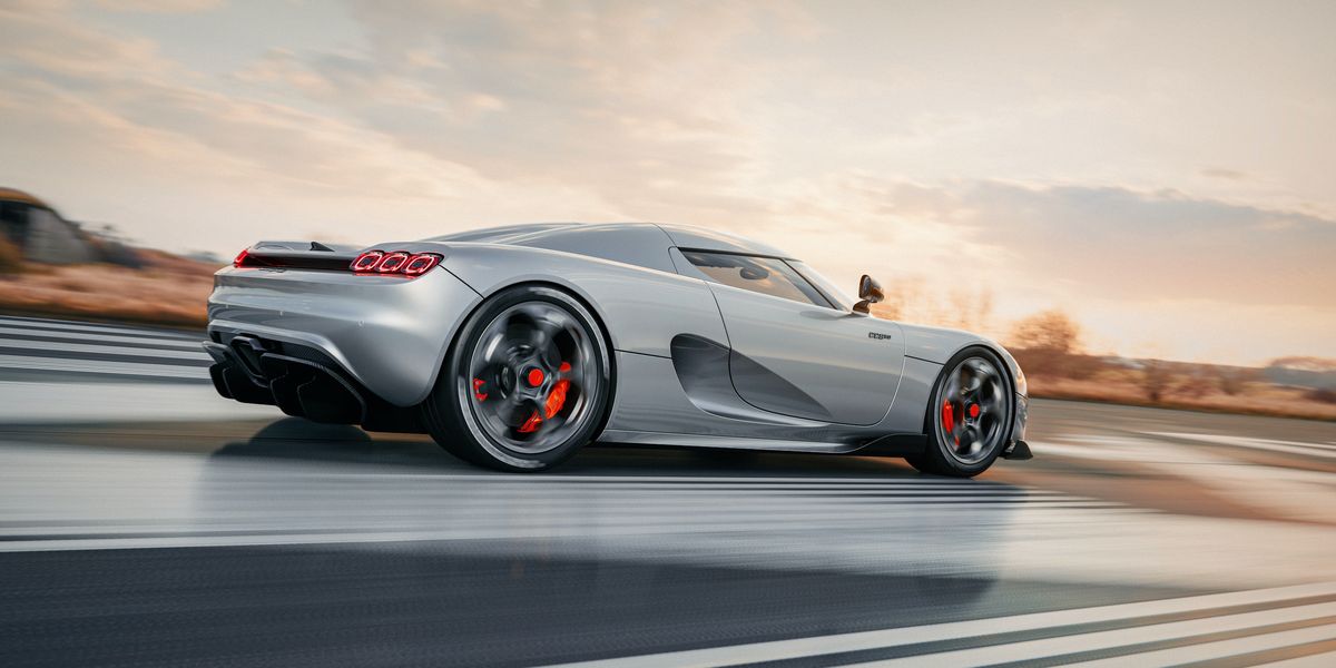 The Koenigsegg CC850 has a fake manual gearbox and 1385 HP