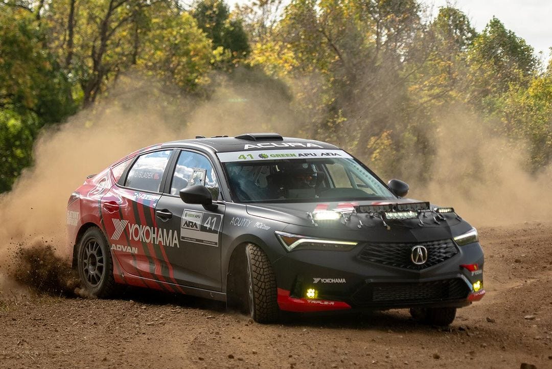 Honda Employees Built an Integra Rally Car