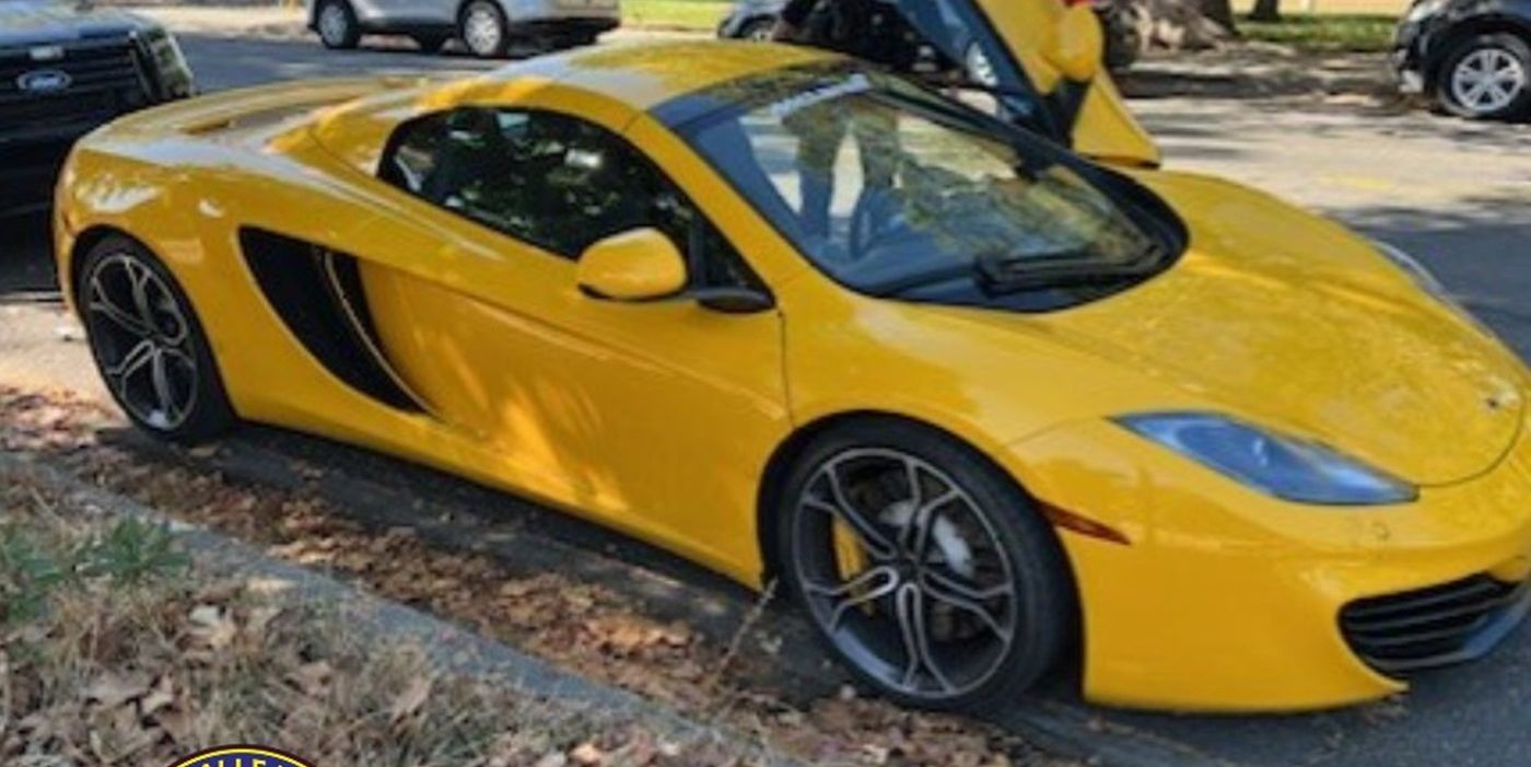 Thief Claims Stolen McLaren MP4-12C Was Gift from Unknown Friend, Police Say