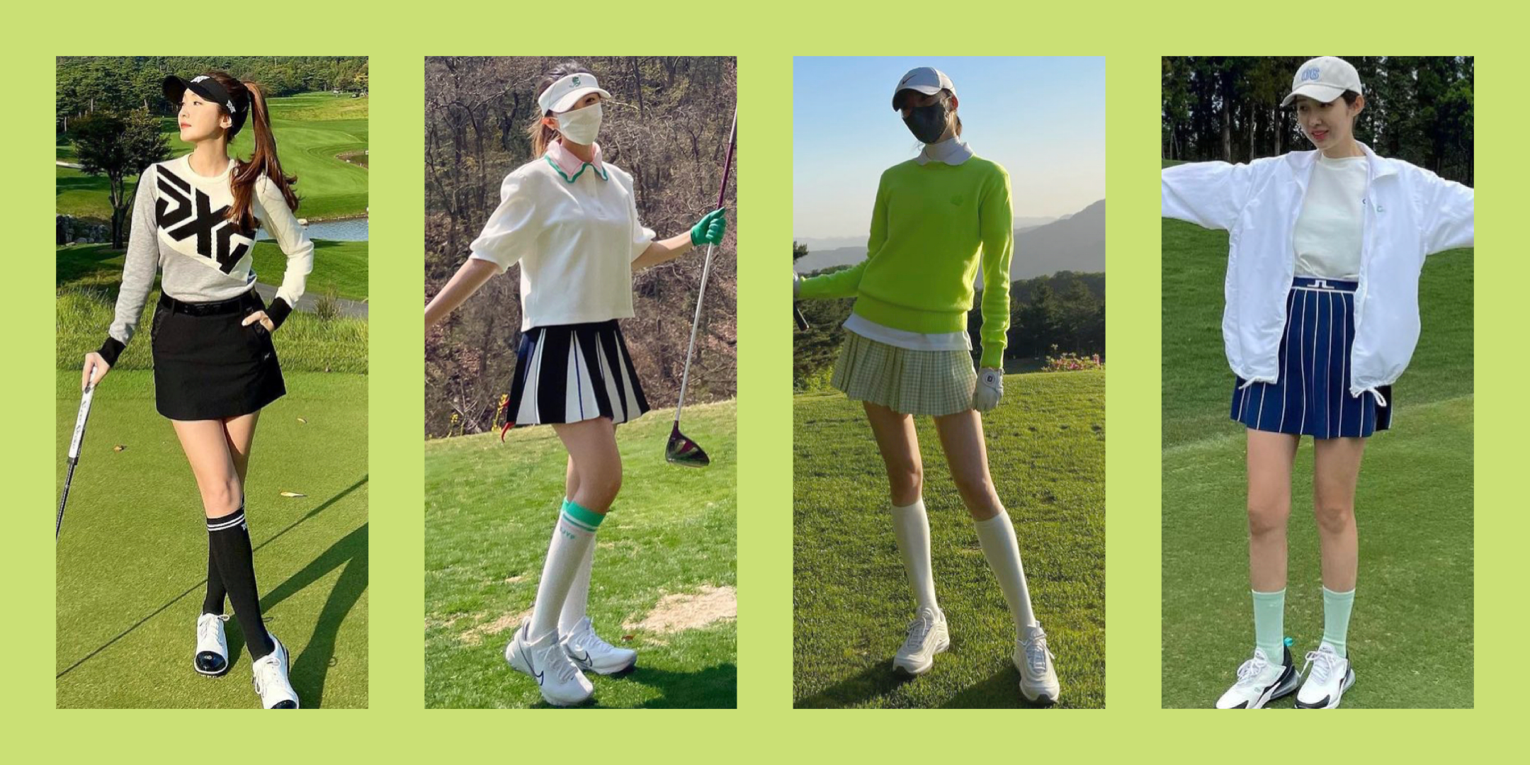 ゴルフは韓国セレブのステータス！女優＆アイドルのおしゃれなゴルフウェアを調査 | ファッション | ELLE ［エル デジタル］