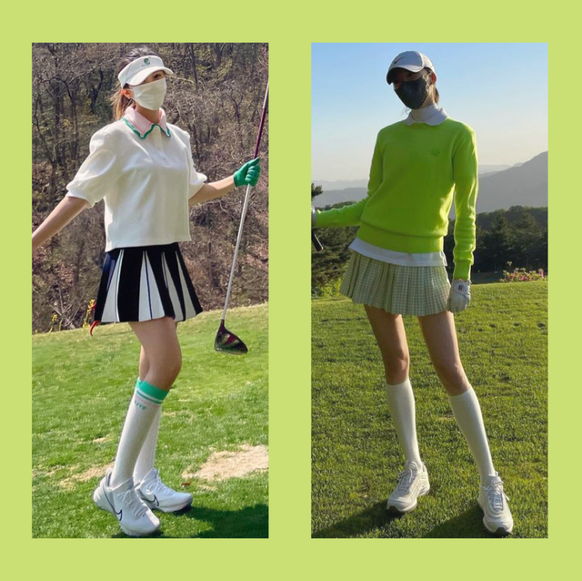 ゴルフは韓国セレブのステータス 女優 アイドルのおしゃれなゴルフウェアを調査 ファッション Elle エル デジタル