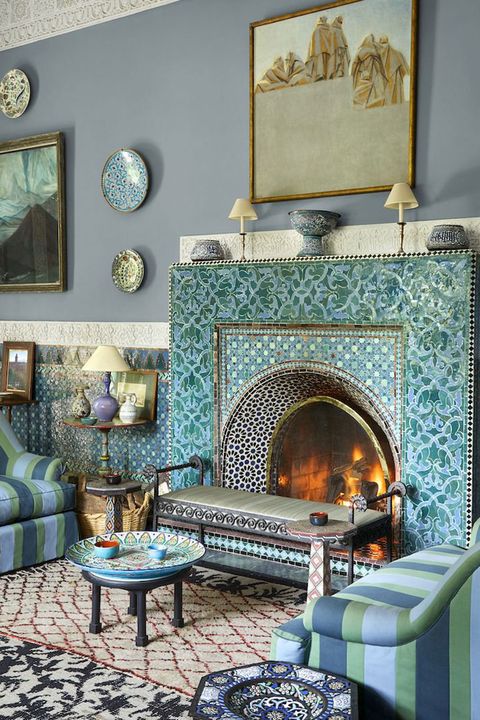 Living room, Hearth, Room, Fireplace, Interior design, Furniture, Property, House, Home, Building, 