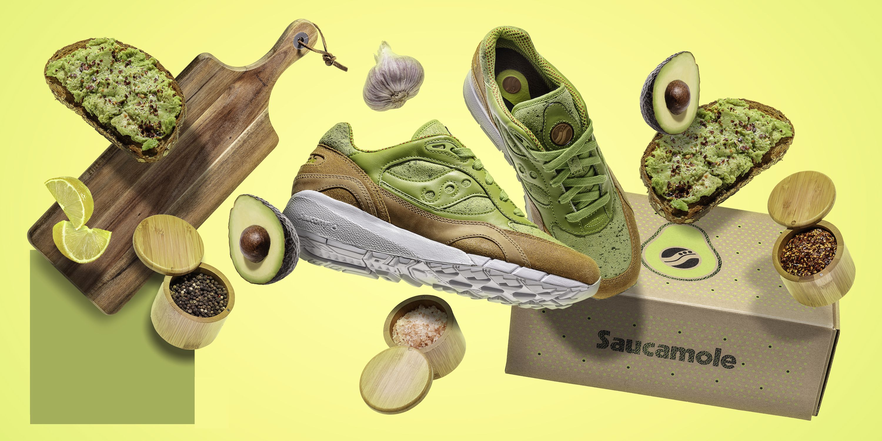 saucony avocado toast shoes