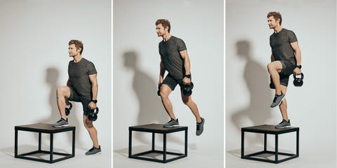 Box steps workout A ma n Do Box Steps