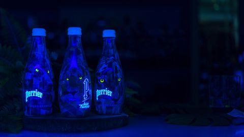Blue, Cobalt blue, Bottle, Water, Drink, Light, Majorelle blue, Electric blue, Azure, Liquid, 