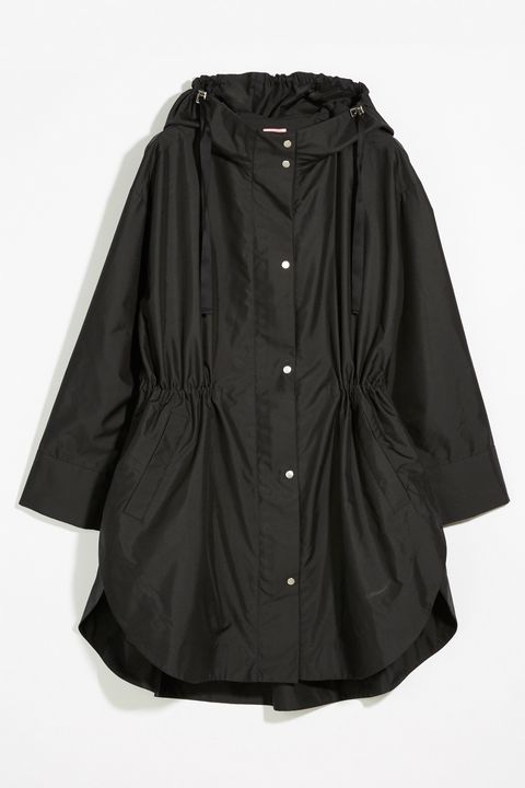 Clothing, Outerwear, Black, Sleeve, Hood, Jacket, Coat, 