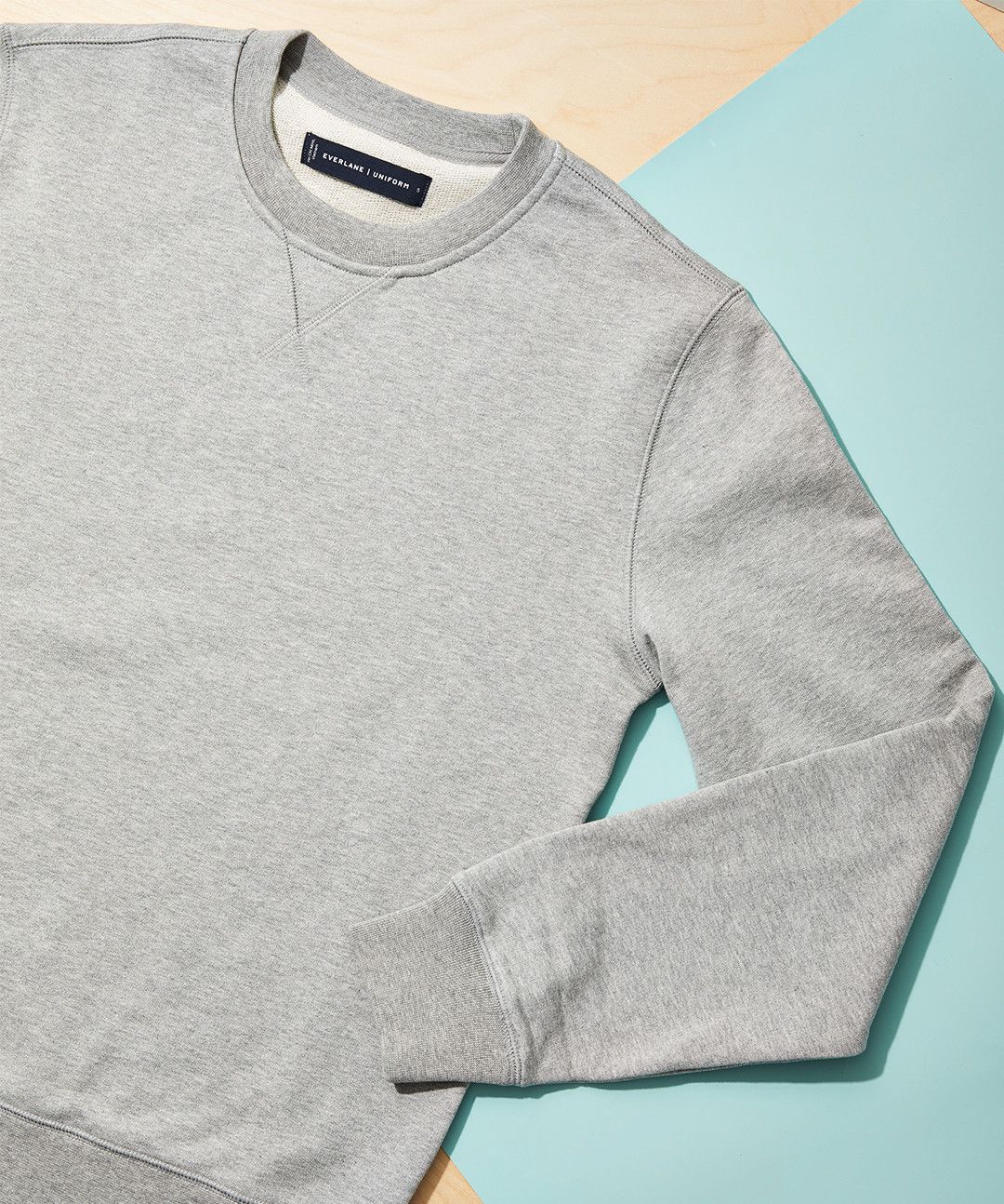 everlane french terry sweatshirt