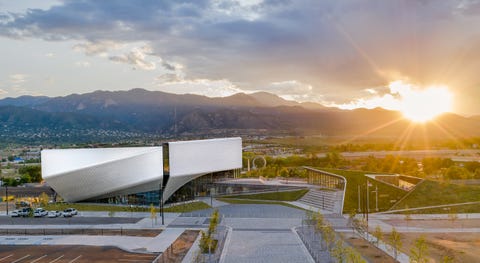 a colorado sping, il nuovo museo olimpico e paralimpico progettato da diller scofidio  renfro