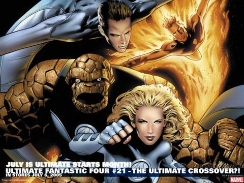 4 fantasticos marvel vengadores x-men