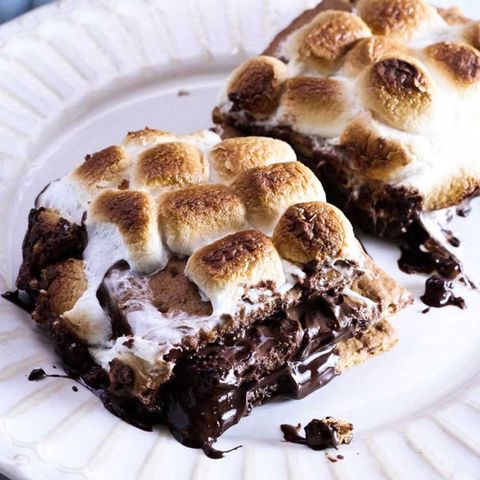 4-Ingredient Baked Nutella S’mores  