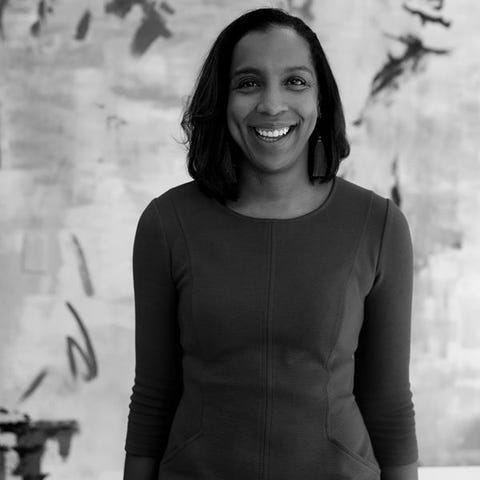 black and white headshot