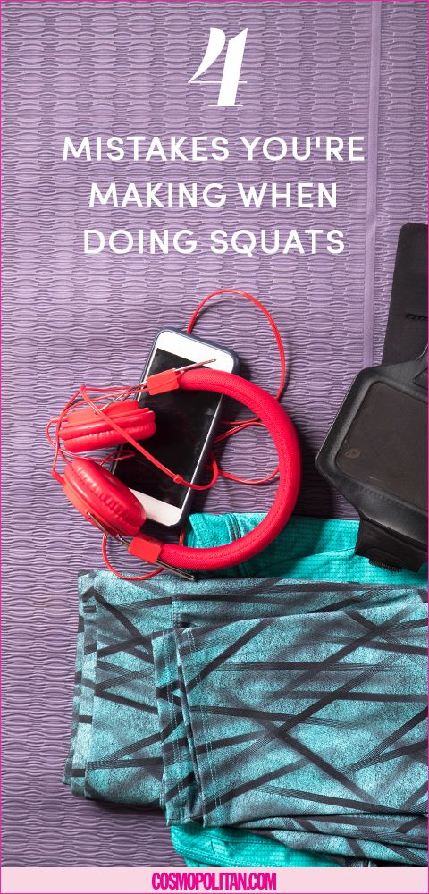 4 Mistakes You're Making When Doing Squats