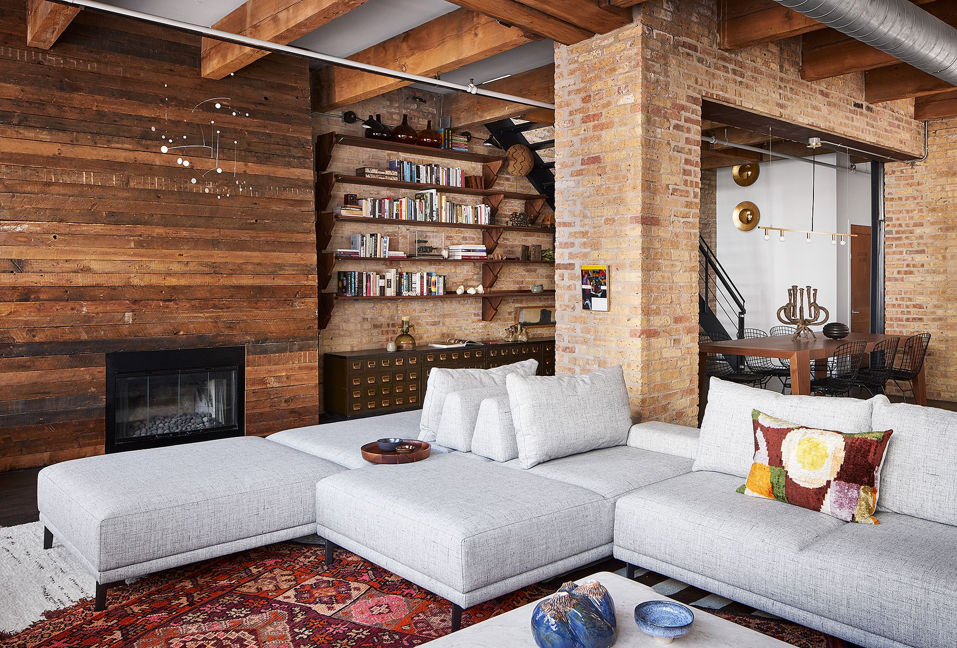 How To Add Warmth An Industrial Design, Industrial Style Rugs