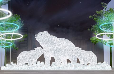 新北耶誕城-北極熊