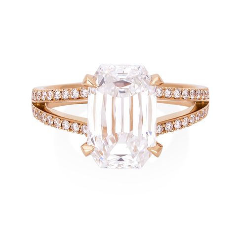 The best emerald-cut engagement rings | Nicola Peltz engagement ring