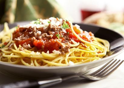 Pasta bolognese